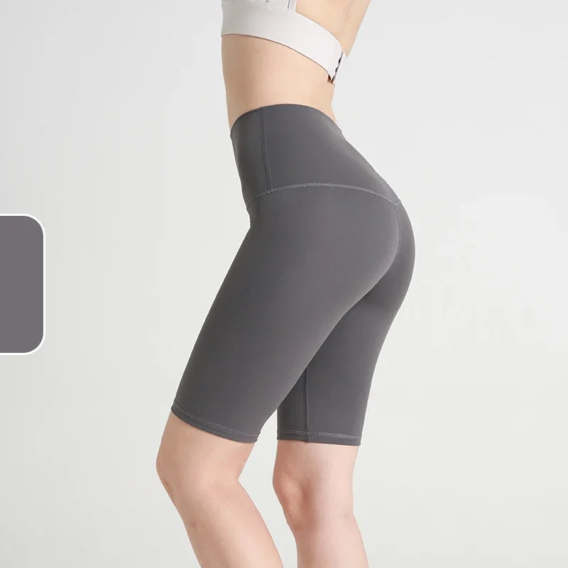 2024 Fashion Women's Sports shorts Fitness Yoga Short roll butt Yoga shorts Exercise leg shorts Women's sports shorts