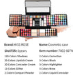 MISS ROSE Make-up Kit ALL IN ONE Full Facial Makeup Set Eye Shadow Lip Gloss Eyeliner Makeup Brushe Cosmetics Bag Makeup Product