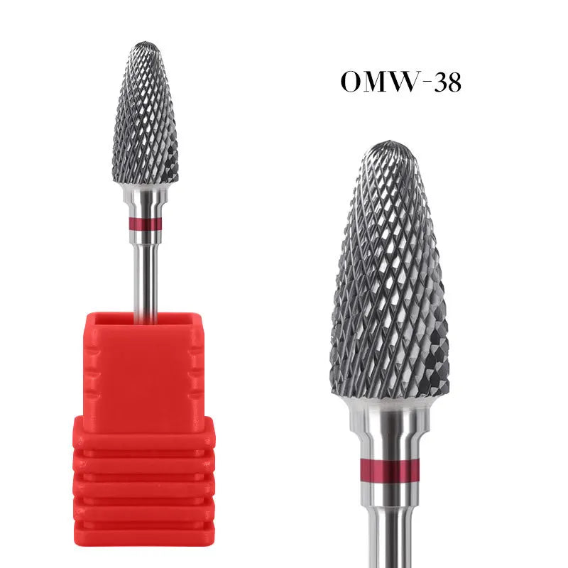 Carbide Milling Cutter Professional Manicure Electric Rotary Manicure Machine Drill Bit Nail Sanding Head For Removing Acrylic