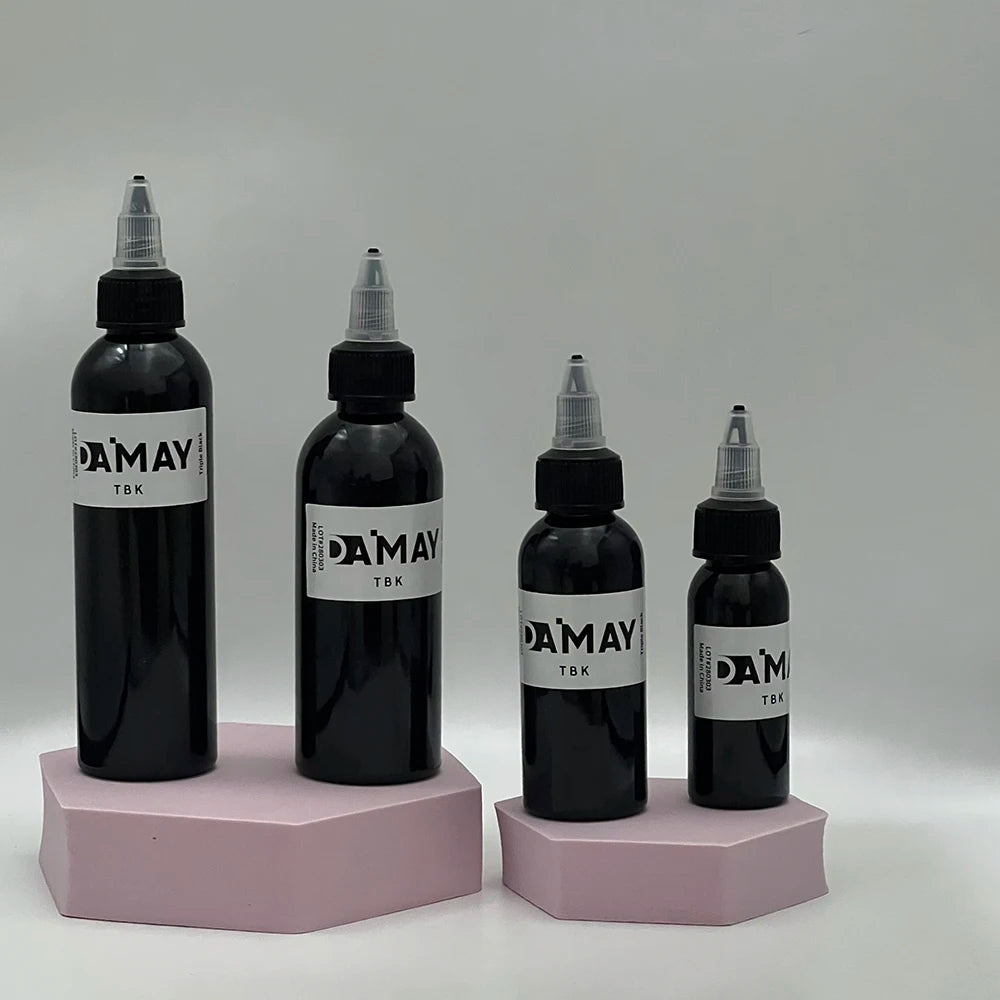 30/60/90/120ml Black Tattoo Ink Professional DIY Tattoo Pigment Practice Tattoo Ink Body Art Paint Tattoo Color Tattoo Pigment