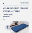 Memory Foam Folding Mattress Simple Mat Tatami Yoga Pad Foldable Sponge Mattresses for Office Lunch Break Single Bed Furniture