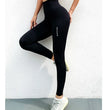 Women Sports Leggings Slim Yoga Pants High Waisted Tummy Control Workout Tights Gym Running Athletic Legging Activewear