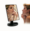 Lighted Makeup Mirror, Square 4*AA Battery - use Beauty Mirror ,Touch Screen VanityMirror,Brightnes