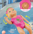 Floating swimming doll children's swimming baby character toy bathtub toy indoor parent-child interactive toy birthday gift