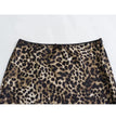 ASDS women's skirts leopard midi skirt woman vintage high waist skirts for women print summer long skirt stylish elegant skirts