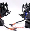 6 Dof Robotic Arm with 5 Dof Bionic Robot Hand Finger Claw for Arduino For Raspberry Pi 5 Kit Programmable Manipulator Project