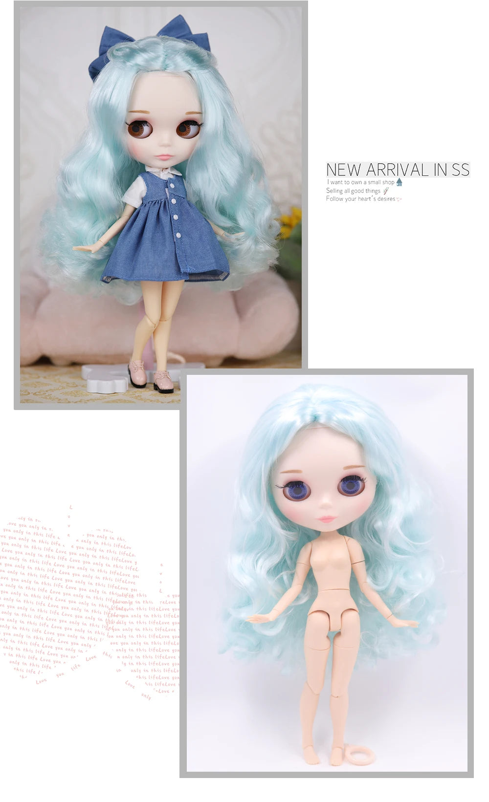 ICY DBS blyth doll 1/6 bjd toy joint body white skin shiny & matte face 30cm on sale special price toy gift anime doll