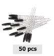 50pcs Disposable Eyebrow brush for Eyelash Extension Mascara Wand Applicator Spoolers Eye Lashes Cosmetic Brushes makeup tools