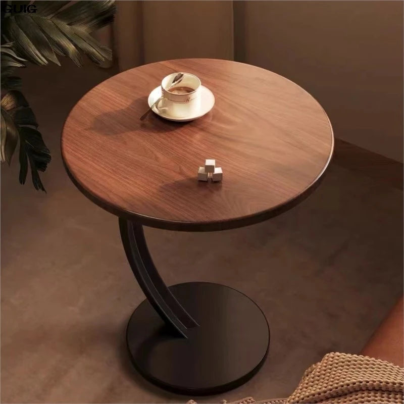 GUIG Network Red Edge A Few Small Tables Italian Small Coffee Table Sofa Side Mini Small Round Table Bedroom Bedside Table Hot