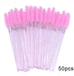 100pcs Disposable Eyelash Brushes Spoolies Micro Lash Mascara Wands Combs Wholesale for Eyelash Extension Makeup  Cosmetic Tools