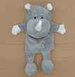 35cm Cartoon Animal Hand Puppet Parent-child Game Doll Lion Elephant Pig Appease Toys Birthday Gifts For Children