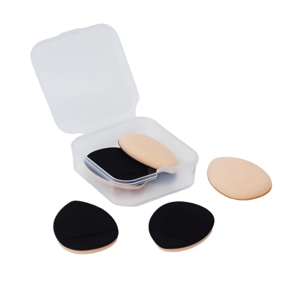 5/10Pcs Mini Finger Puff Foundation Small Air Cushion Powder Sponge Face Concealer BB Cream Cosmetic Applicator Makeup Tools