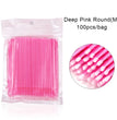 100PCS/Bag Eyelash Brushes Disposable Cotton Swab Micro Individual Eyelashes Microbrush Lash Removing Lash Extension Accessories