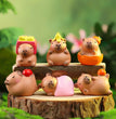 12pcs New Capybara Blind Box Simulation Mini Capibara Action Figures Doll Children Birthday Christmas Gift