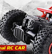 4WD Remote Control Car With Led Lights Radio RC Buggy Off-Road Drift Trucks RTR Vehicle Gifts Toys for Children Boys Kids Adults