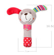 Baby Plush Rattle Cartoon Animals Crib Mobile Bed Bell Toys 0-12 Months Infant Toddler Early Educational Toy for Newborn  Gifts