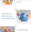 Finding Nemo Baby Bath Squirt Toys Kids Funny Soft Rubber Float Spray Water Squeeze Toys  Bathroom Play Animals For Children