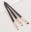 3 Pcs edge eyeliner brush oblique head eyebrow brush outline eyeliner brush ultra-thin eyeshadow brush makeup tools