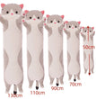 Children's Toy Stuffed Animal Pillow Cute Cat Pillow Soft Plush Long Cat Pillow Birthday Gift