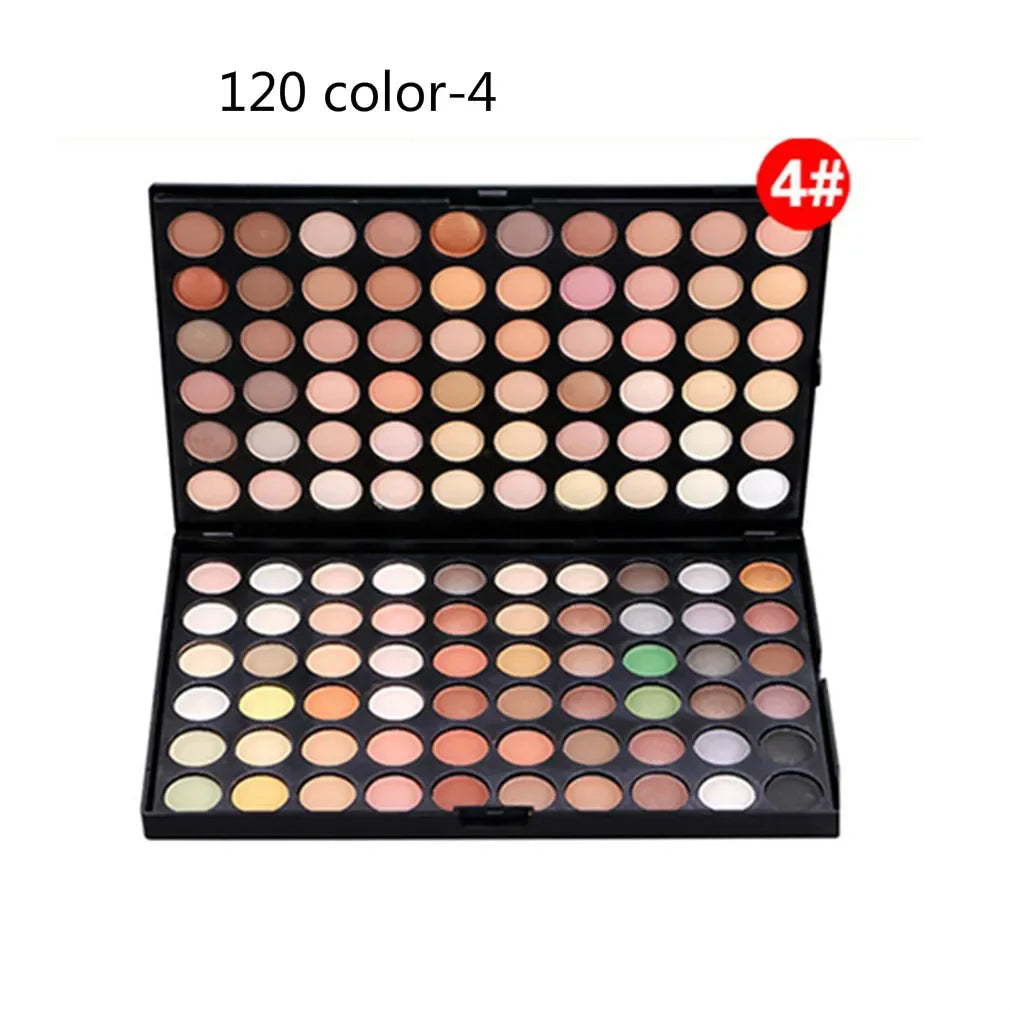 Makeup Set Kit 120 Color Make up Pallete Nude Eye Shadow Professional Shimmer Matte Glitter Eyeshadow Waterproof Shadows Palette