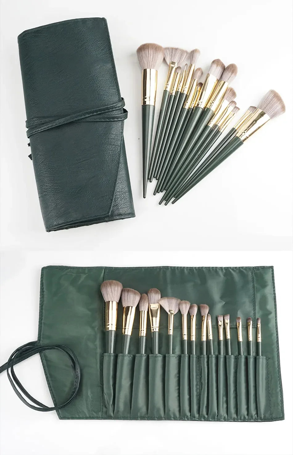 14Pcs Makeup Brushes Soft Fluffy Makeup Tools Cosmetic Powder Eye Shadow Foundation Blush Blending Beauty Make Up Brush