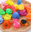 for Kids Cute Squeeze Sound Squeaky Animals Children Baby Bath Toys Bath Toys Float Shower Toy Swimming Water Toys