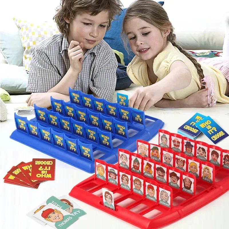 Guess Who Game Family Interation Card Toy Board Guessing Memory Training Parent Child Leisure Time Party Indoor Games Gift