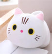 20cm Cute Soft Cat Plush Pillow Sofa Cushion Kawaii Plush Toy Stuffed Cartoon Animal Doll Lovely Gift