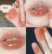 Gege Bear Flower Language Honey Heart Lipstick Love Shiny Moisturizing Light Color Watery Lipstick Jelly Look on Your Lips