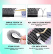 NAGARAKU YY Shape Double and Triple Tips Eyelash Extensions Hand Woven Premium Soft Natural Interlaced Makeup Mesh Net