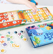 Montessori Baby Busy book My First Quiet Book Paste Early Learning Education Toy Children Toy Matching Game for Babies 2 3 Years