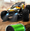 1:16 70KM/H Or 50KM/H 4WD RC Car With LED Remote Control Cars High Speed Drift Monster 4x4 Truck for Kids vs Wltoys 144001 Toys