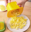 Multifunctional Cucumber Potato Slicer Household Hand Pressure Onion Dicer Kitchen Tools Vegetable Chopper French Fries Cutter