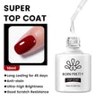 BORN PRETTY 10ml Base Gel Top Coat Rubber Gel Reinforcement Gel for Nails Tools Soak Off UV LED Nail Varnish Function Gel