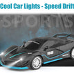 1/18 RC Car LED Light 2.4G Radio Remote Control Sports Cars For Children Racing High Speed Drive Vehicle Drift Boys Girls Toys