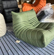 Caterpillar Single Sofa Lazy Couch Tatami Living Room Bedroom Lovely Leisure Single Chair Reading Chair Balcony Rocking Chair