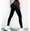 Women Sports Leggings Slim Yoga Pants High Waisted Tummy Control Workout Tights Gym Running Athletic Legging Activewear