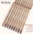 Face Secret Artist Shape Sculpt Lip Liner Pencil Set, Weightless Precise Liner with Super Soft Blendable Texture Matte Soft