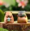 12pcs New Capybara Blind Box Simulation Mini Capibara Action Figures Doll Children Birthday Christmas Gift