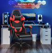 Gaming Chair, Backrest and Seat Height Adjustable Swivel Recliner Racing Office Computer Ergonomic Video Game Chair