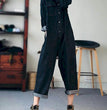 Oversized Denim Jumpsuit Suit Women Blue Denim Long Sleeve Playsuits High Waist New Fashion Tops Casual One Piece Outfit Women