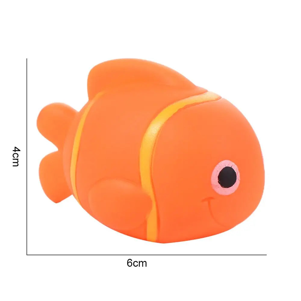 for Kids Cute Squeeze Sound Squeaky Animals Children Baby Bath Toys Bath Toys Float Shower Toy Swimming Water Toys