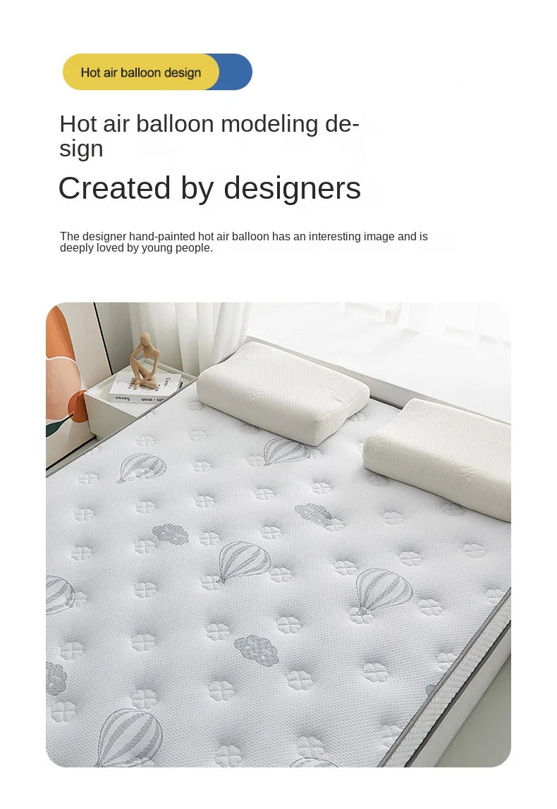 New Class A Knitted Embroidery Latex Mattress with Memory Foam and High Density Support for a Comfortable Sleep Tatami Mat