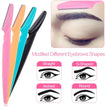 10Pcs Eyebrow Trimmer Blade Women Face Shaver Portable Eye Brow Epilation Hair Removal Cutters Safety Knife Makeup Scraper