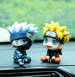 9cm Naruto Anime Figure Naruto Kakashi Action Figure Q Version Kawaii Sasuke Itachi Figurine Car Decoration Collection Model Toy