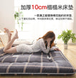 Japanese-style thickened tatami mattress floor mat soft cushion foldable lazy home sleeping pad bedroom floor artifact