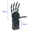 5 Dof Robot Hand Five Fingers Finished Bionic Palm Claw Gripper for Arduino Robot Manipulator Bionic Robot Palm Programmable Toy