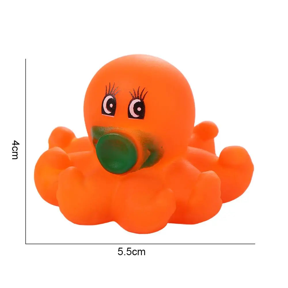 for Kids Cute Squeeze Sound Squeaky Animals Children Baby Bath Toys Bath Toys Float Shower Toy Swimming Water Toys