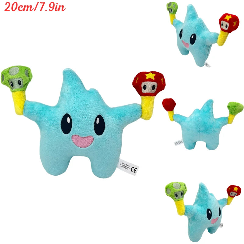 26 Styles Kawaii Mario Ice Fire Flower Boo Cappy Plush Toys Cute Anime Figure Super Star Big Poison Piranha Plant Peluche Dolls