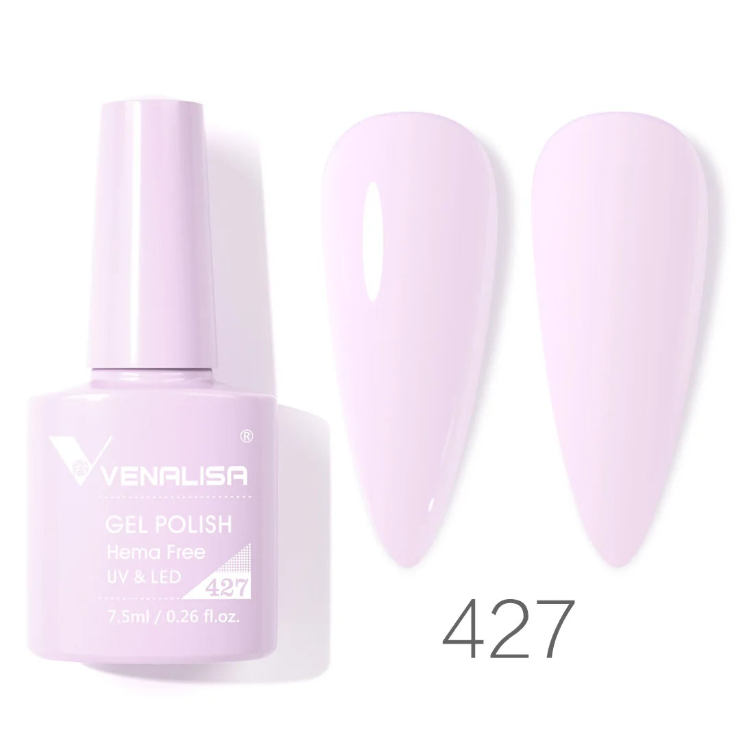 Venalisa Nail Gel Polish 7.5ml HEMA FREE Soak Off UV LED Gel Varnish Full Coverage Super Texture Gorgeous Nail Manicure